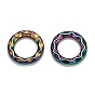 Ion Plating(IP) 304 Stainless Steel Linking Rings, Round Ring