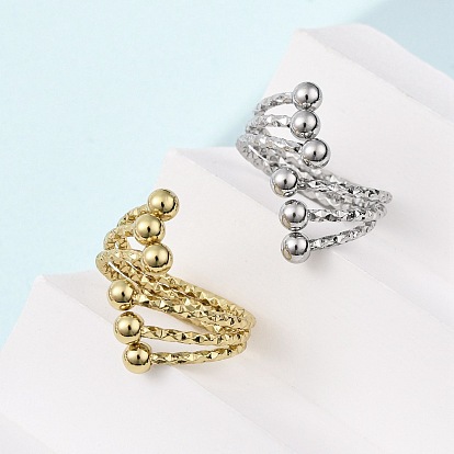 304 из нержавеющей стали Манжета кольца для женщин, ионное покрытие (ip)