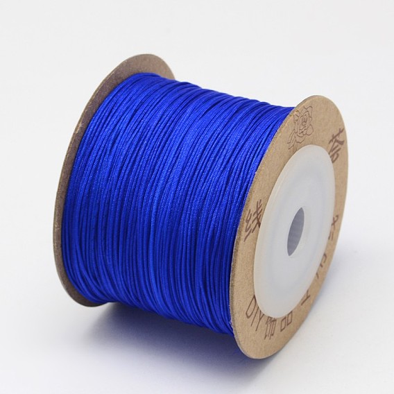 Nylon Chinese Knotting Cord, Braided Thread for Jewelry Making Macrame Craft