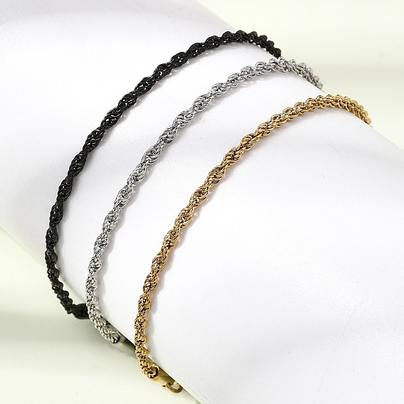 304 женские браслеты-цепочки из нержавеющей стали