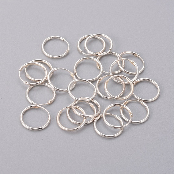 925 Sterling Silver Hoop Earrings Findings