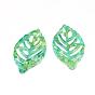 Cellulose Acetate(Resin) Pendants, Leaf