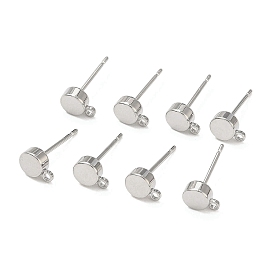 Shegrace Messing-Ohrstecker-Verschlüsse, Flachrund, mit Schleife, Cadmiumfrei und Nickel frei und Bleifrei, langlebig überzogen