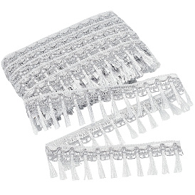 20m полиэстеровая лента для обрезки кружева, кружевная лента с кисточками для декора штор