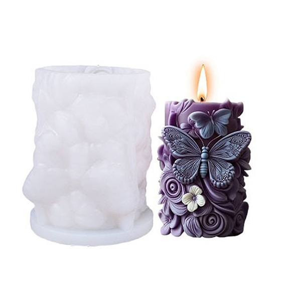 Butterfly 3D Aromatherapy Candle Silicone Molds