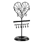Iron Display Stands, Jewelry Holder for Earrings, Bracelet, Necklace Storage