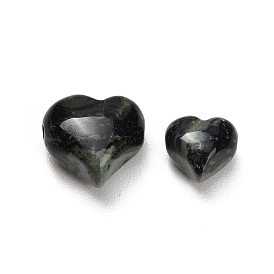 Natural Kambaba Jasper Beads, Heart