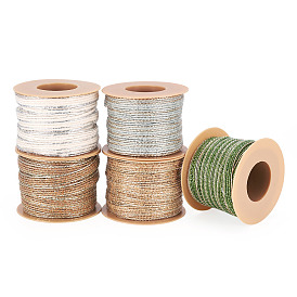 5 Rolls 5 Colors Jute Cords, for Garment Accessories