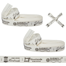 Лента из полиэстера с принтом, для аксессуаров для одежды, украшение подарка