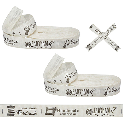 Лента из полиэстера с принтом, для аксессуаров для одежды, украшение подарка