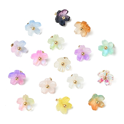 Литые акриловые подвески, , золотые