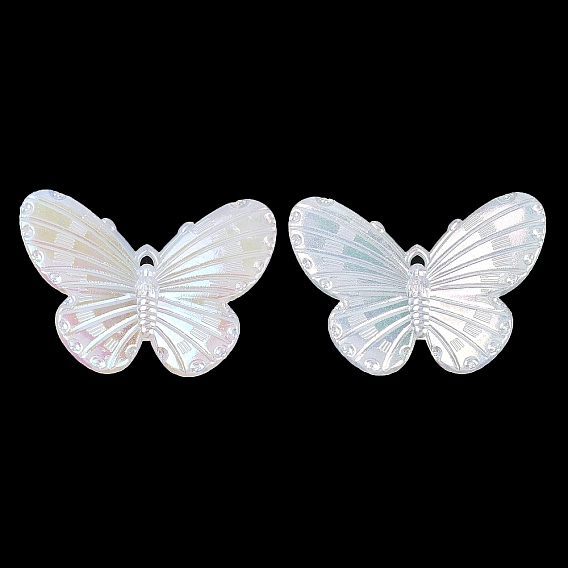 Акриловые подвески с имитацией ракушек, бабочки прелести