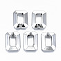 CCB Plastic Linkings Rings, Quick Link Connectors, For Jewelry Cross Chains Making, Rectangle