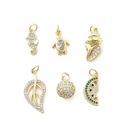 Латунные микро проложить кубического циркония подвески, настоящие 18k позолоченные подвески, с целью перехода в кольце