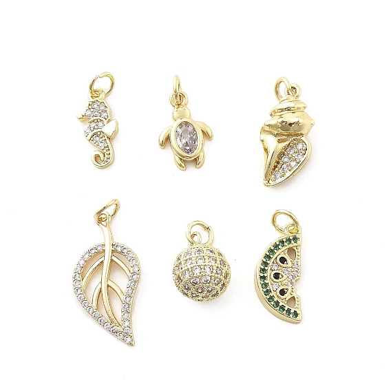 Латунные микро проложить кубического циркония подвески, настоящие 18k позолоченные подвески, с целью перехода в кольце