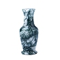 Gemstone Carved Vase Figurines, for Home Office Desktop Feng Shui Ornament