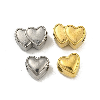 304 из нержавеющей стали бусы, сердце