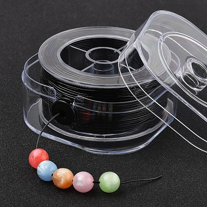 Round Elastic Crystal Thread, Jewelry Beading Cords, For Stretch Bracelet Making