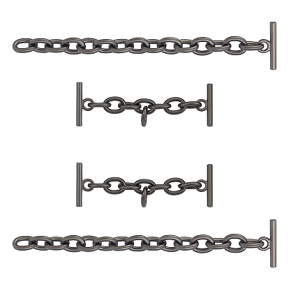 Лента цепи железного кабеля, с стержнем из цинкового сплава, аксессуары для замены сумки