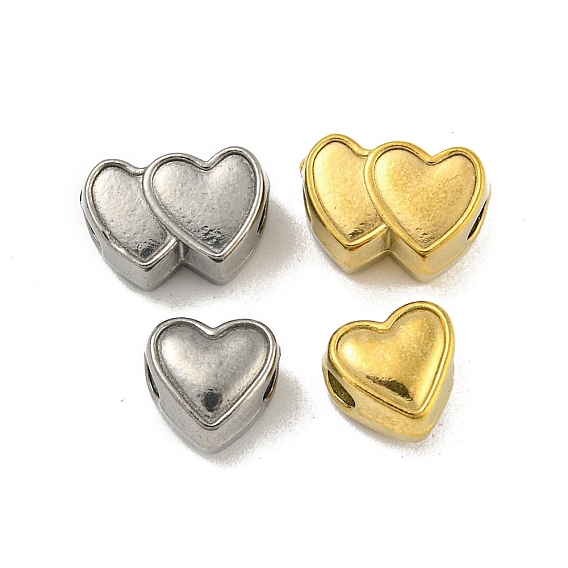 304 из нержавеющей стали бусы, сердце