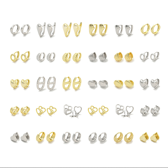 Brass Hoop Earrings