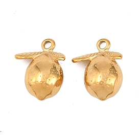 304 подвески из нержавеющей стали, клубника, без свинца и без кадмия, ионное покрытие (ip)