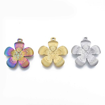 304 подвески из нержавеющей стали, цветок