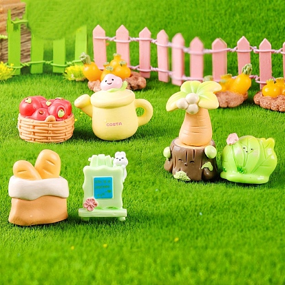 Украшения для демонстрации мини-моделей из смолы, аксессуары для микроландшафта, притворяясь опорными украшениями