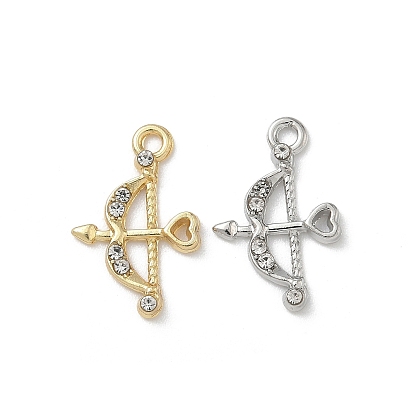 Подвески из сплава и страза, амулеты из лука и стрел, без свинца и без кадмия, стойки покрытие