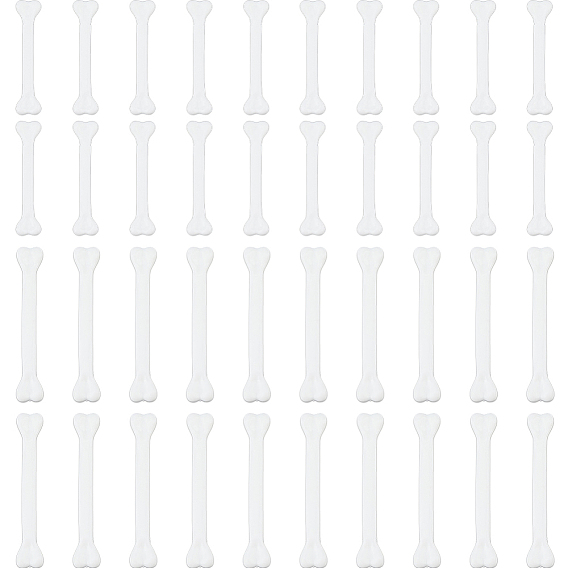 40шт. пластиковые кости PE, Хэллоуин украшения