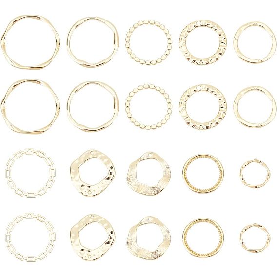 40шт 10 стильные литые звенья и подвески