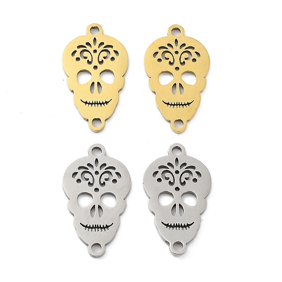 Ионное покрытие (ip) 201 подвески из нержавеющей стали, Ссылки на черепа Хэллоуина