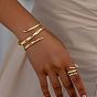 Наборы из браслета-манжеты и колец для пальцев из сплава