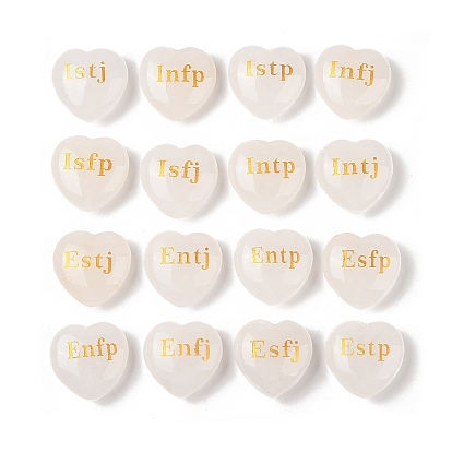 Натуральный кварцевый кристалл с гравировкой сердца типа mbti 16 персональные статуэтки статуи для украшения домашнего офиса