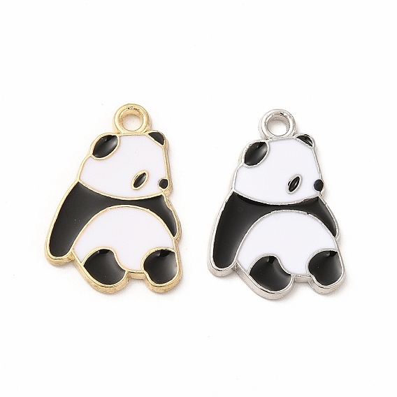 Подвески из эмали и сплава, очарование панды
