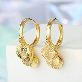Boho Tassel Earrings Geometric Sparkly Ear Hooks Dainty Ear Drops Jewelry