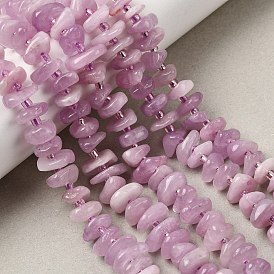 Природные кунцит бисер нитей, самородки, с бисером, класс А