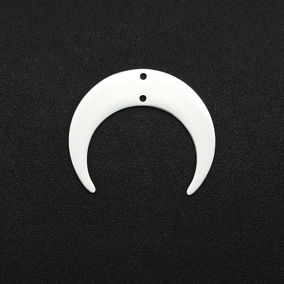 201 кулон из нержавеющей стали, луна