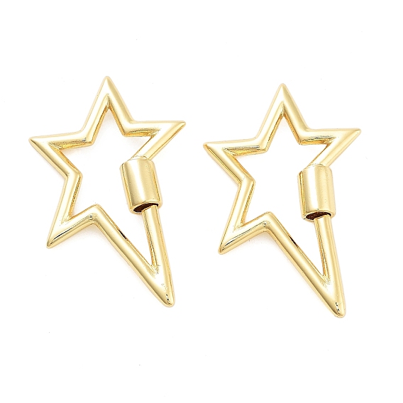 Стеллажное покрытие латунные винтовые застежки, долговечный, без свинца и без кадмия, звезда
