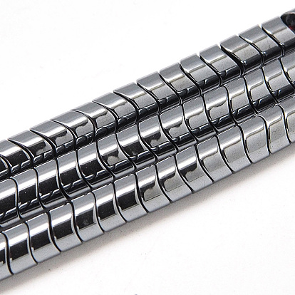 Немагнитные синтетический гематит бисер пряди, твист