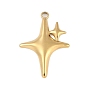 Ионное покрытие (ip) 304 подвески из нержавеющей стали, звезда очарование