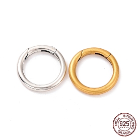 925 Sterling Silver Spring Gate Rings