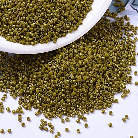 Бусины miyuki delica, цилиндр, японский бисер, 11/0