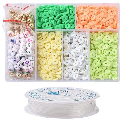 DIY Saint Patrick's Day Polymer Clay Beads Bracelet Making kit
