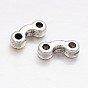 2 -bouton entretoise en plastique ccb, 8x3x2mm, Trou: 1mm