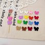 Opaque Acrylic Beads, Butterfly