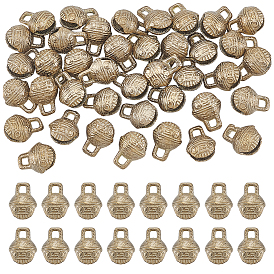 40шт. латунные подвески-колокольчики, колокол