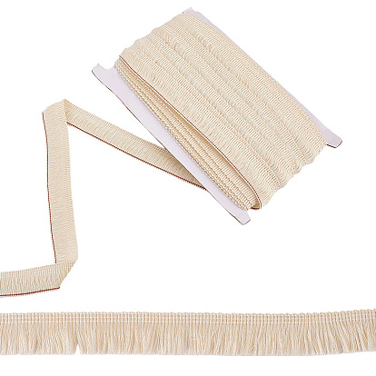 Лента с кисточками из полиэстера, кружевной отделкой, аксессуары для одежды