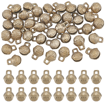 40шт. латунные подвески-колокольчики, колокол