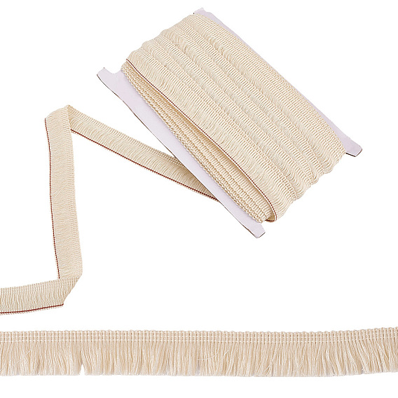 Лента с кисточками из полиэстера, кружевной отделкой, аксессуары для одежды